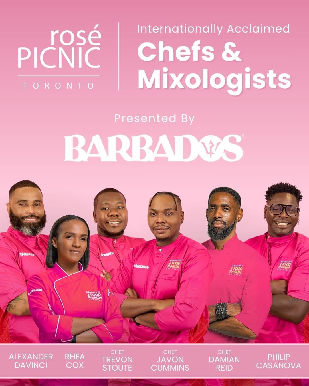 Savor the Flavours: A Barbados Culinary Takeover at Rosé Picnic 2025