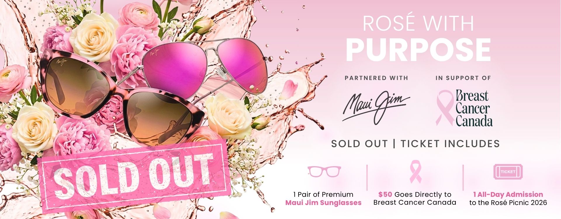 Maui Jim Rosé Picnic Collection
